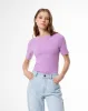 Camiseta fitted fit manga corta violeta sold by Gef