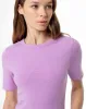Camiseta fitted fit manga corta violeta sold by Gef