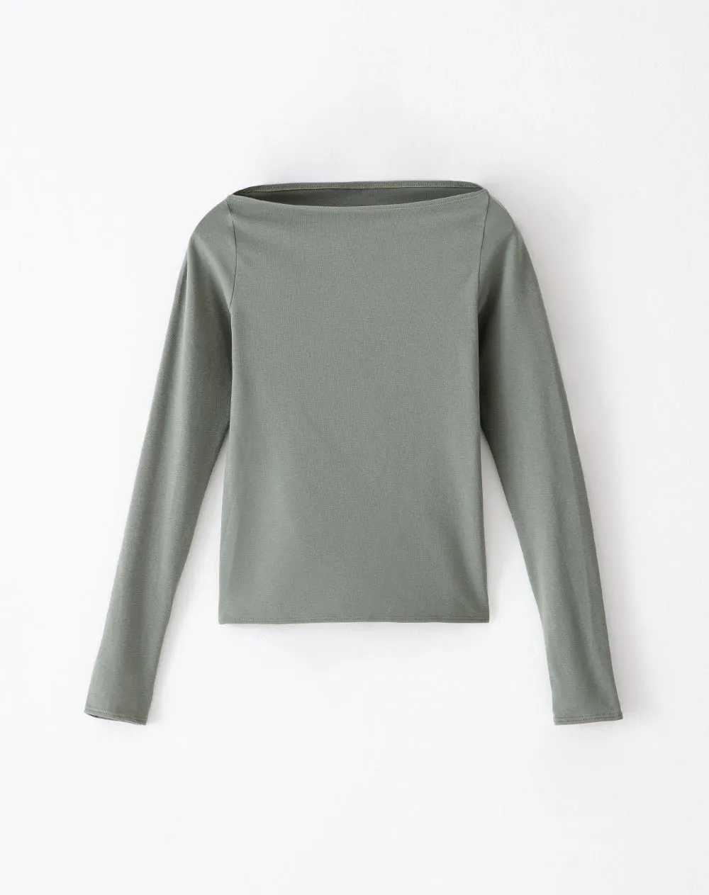 Camiseta fitted fit manga larga verde sold by Gef product image thumbnail 5