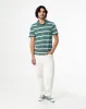 Polo slim fit verde con rayas sold by Gef
