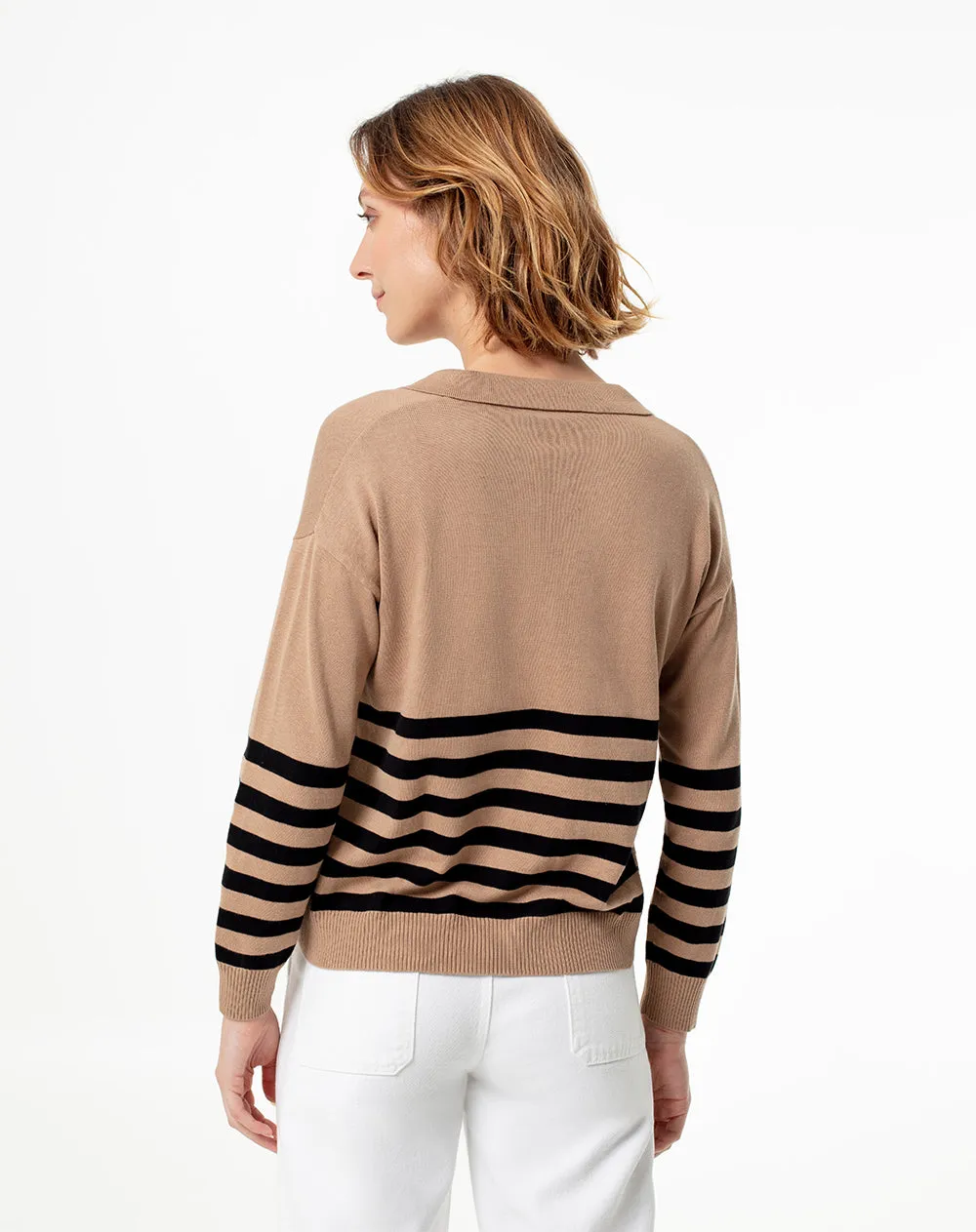 Buzo regular fit negro rayas sold by Gef product image thumbnail 2