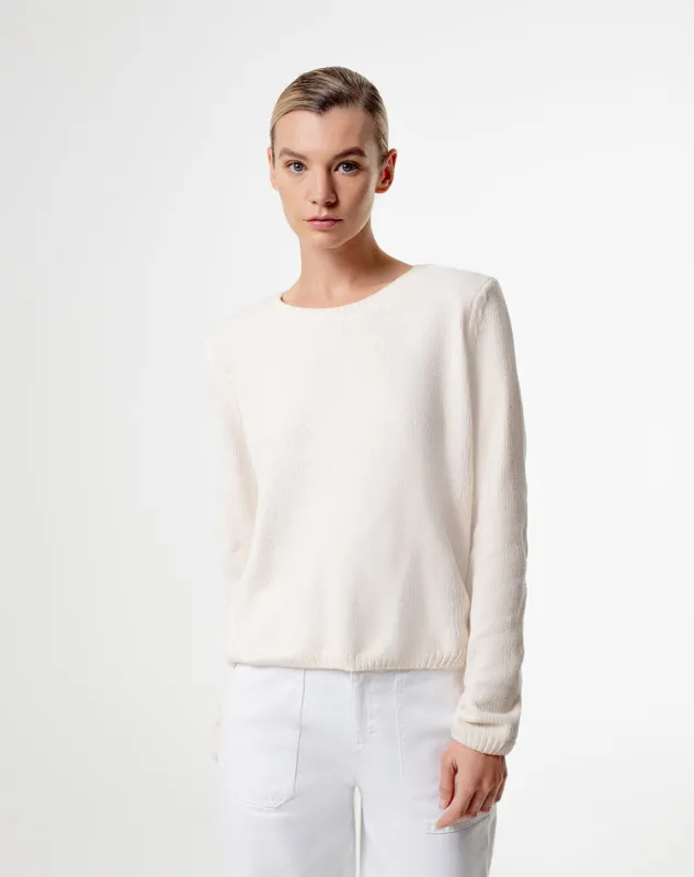 Buzo regular fit blanco sold by Gef