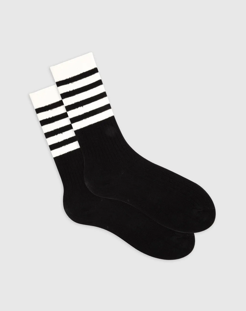 Medias mujer largas algodón negras sold by Gef