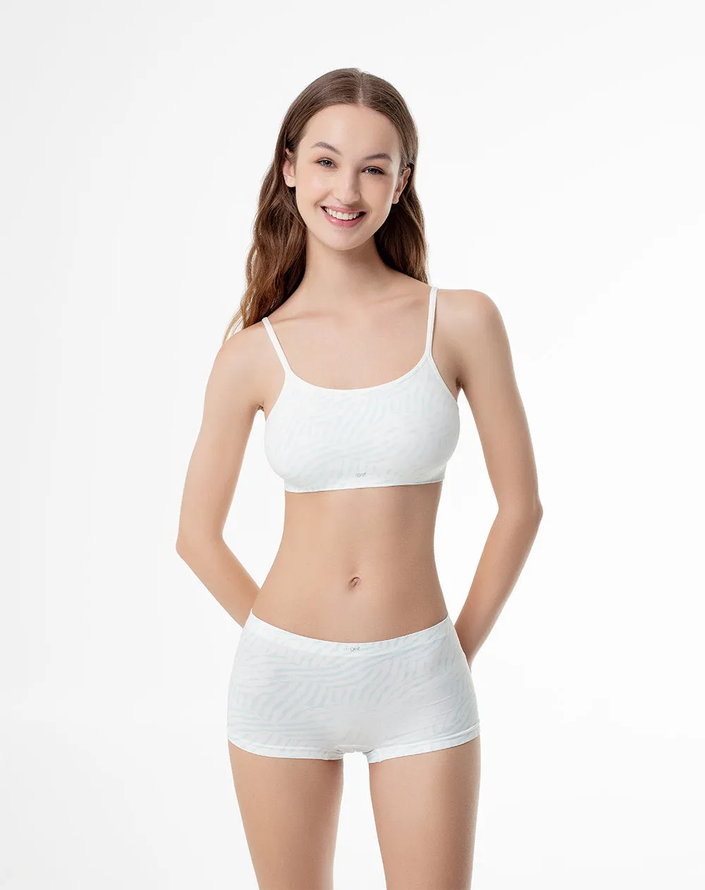 Panty boxer en seamless tiro medio crudo estampado sold by Gef