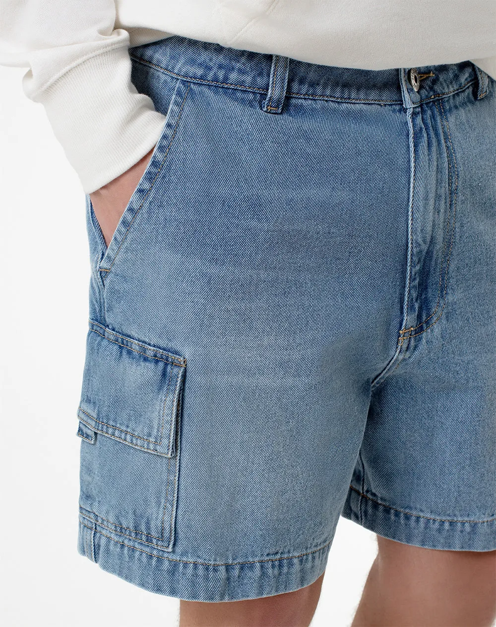 Bermuda regular fit índigo medio sold by Gef product image thumbnail 4