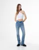 Crop top slim rib algodón blanco mujer sold by Gef