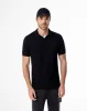 Polo regular fit negra sold by Gef
