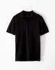 Polo regular fit negra sold by Gef