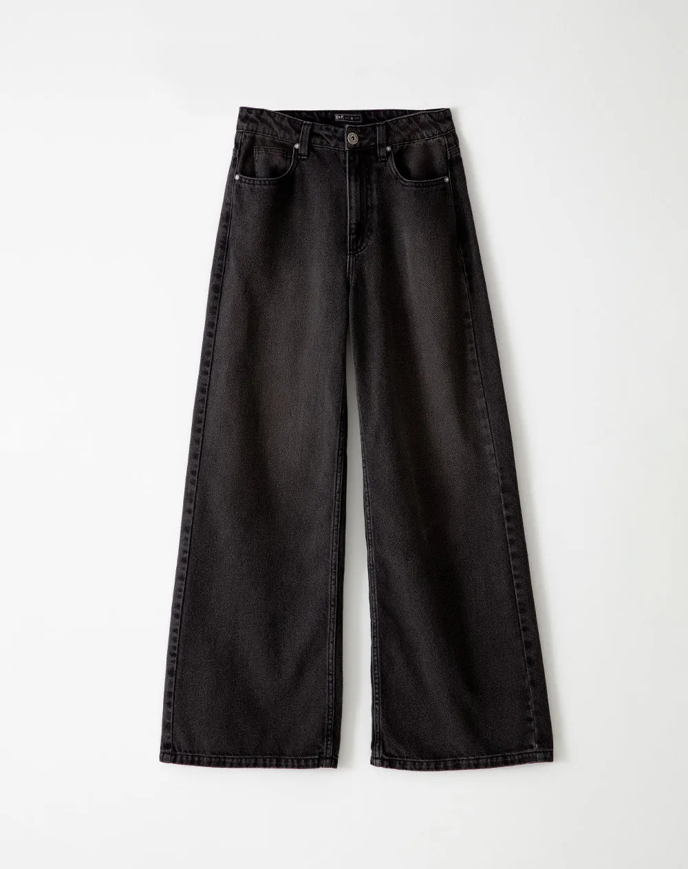 Jean relaxed fit tiro medio denim negro sold by Gef product image thumbnail 5