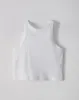 Crop top slim rib algodón blanco mujer sold by Gef