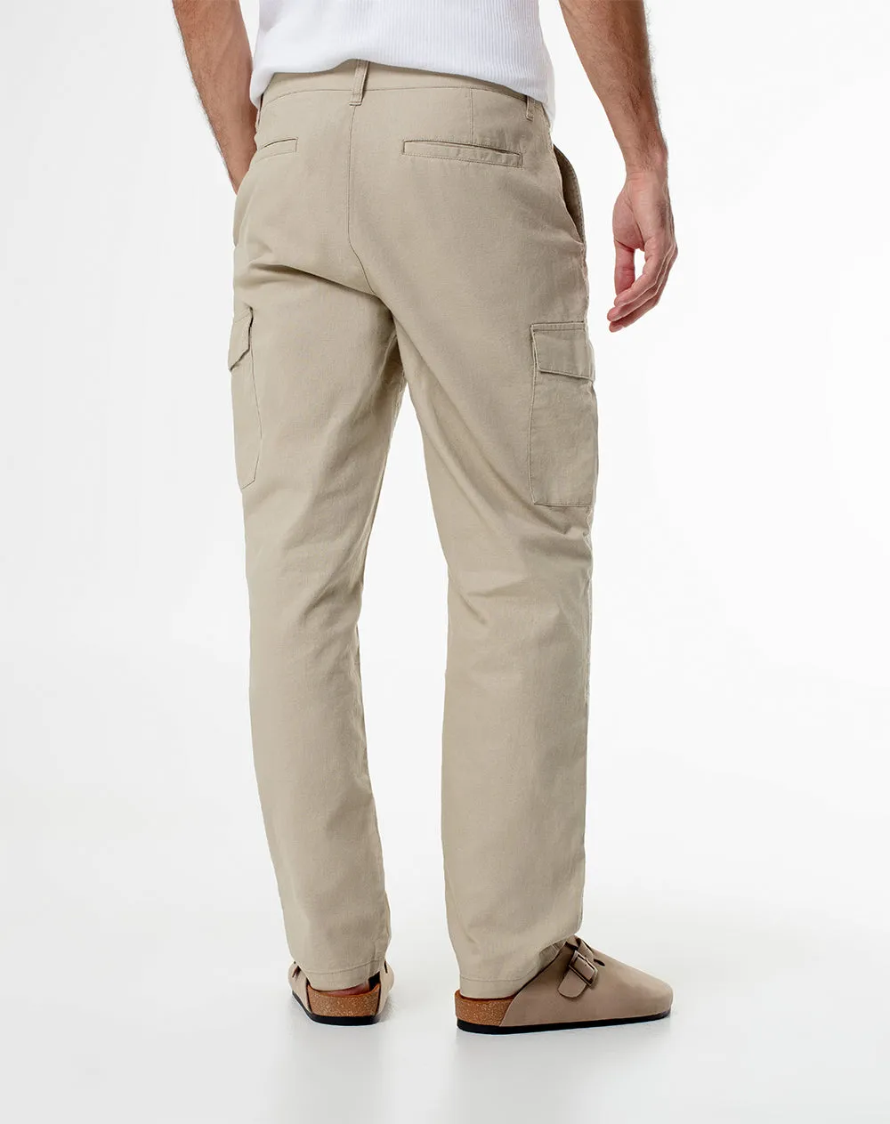 Cargo regular fit tiro medio habano sold by Gef product image thumbnail 2