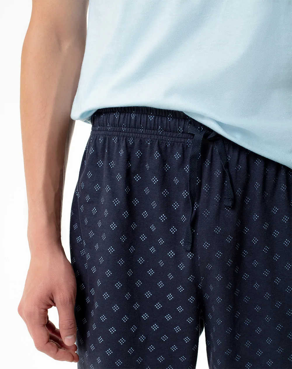 Pijama relaxed fit manga corta azul sold by Gef product image thumbnail 4