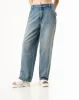 Jean relaxed fit tiro medio indigo sold by Gef