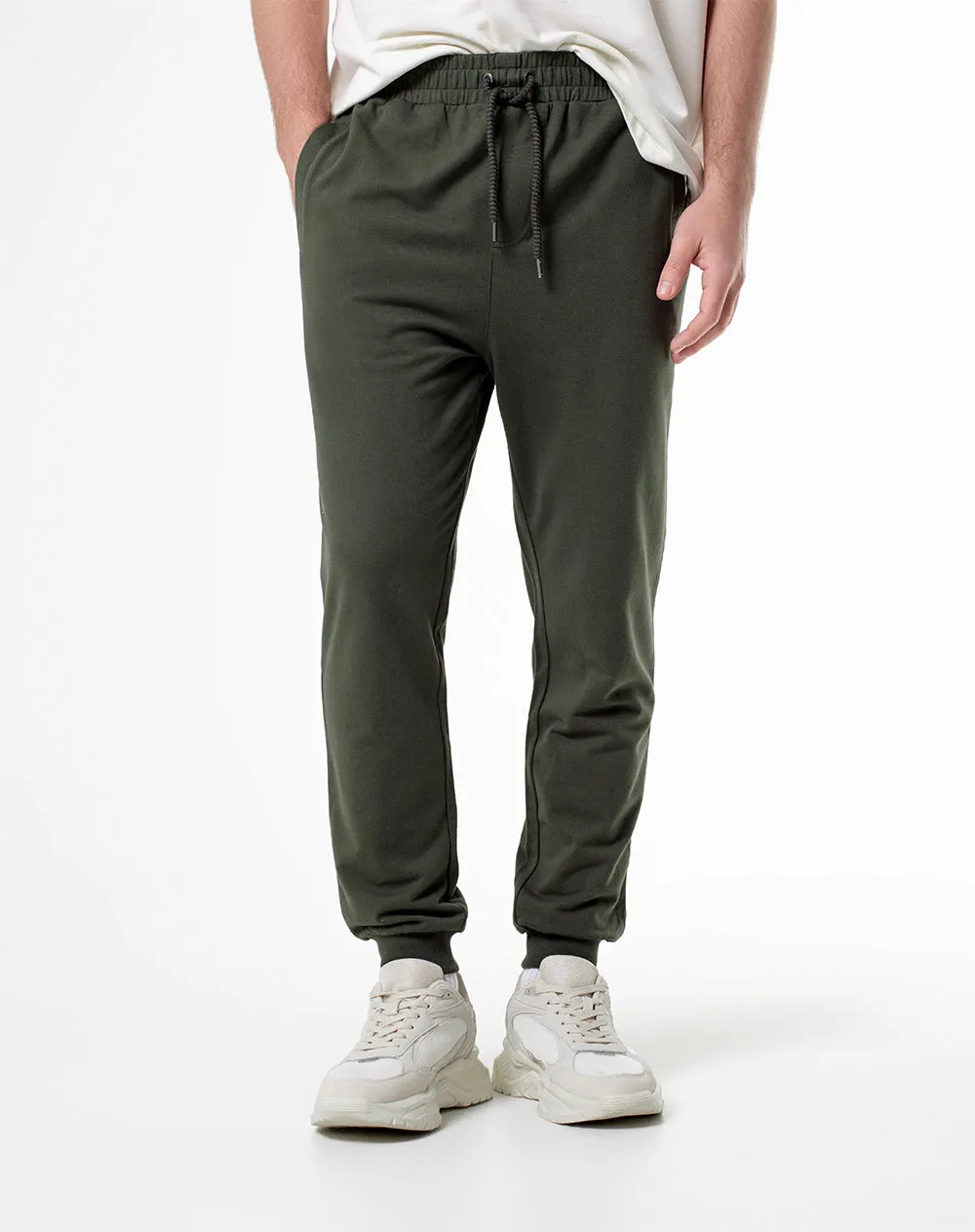 Jogger relax algodón verde hombre sold by Gef product image thumbnail 3