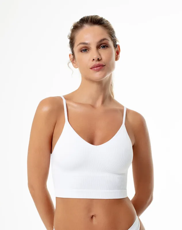 Camiseta Jupep fitted fit tiras blanca sold by Gef