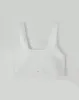 Top soporte medio pocas costuras blanco sold by Gef