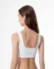 Top soporte medio pocas costuras blanco sold by Gef