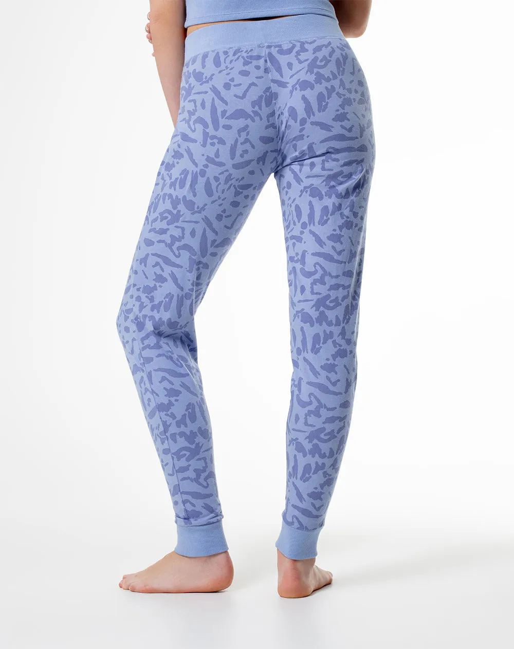 Jogger tiro medio algodón estampado mujer sold by Gef product image thumbnail 2