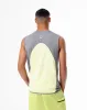 Camiseta regular fit gris bloques sold by Gef