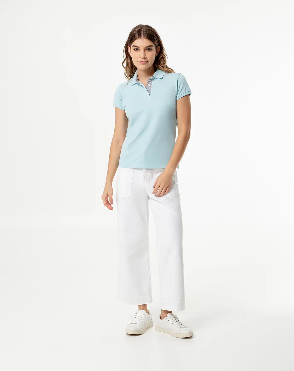 Polo slim fit azul sold by Gef product image thumbnail 4