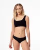 Top soporte medio seamless negro sold by Gef