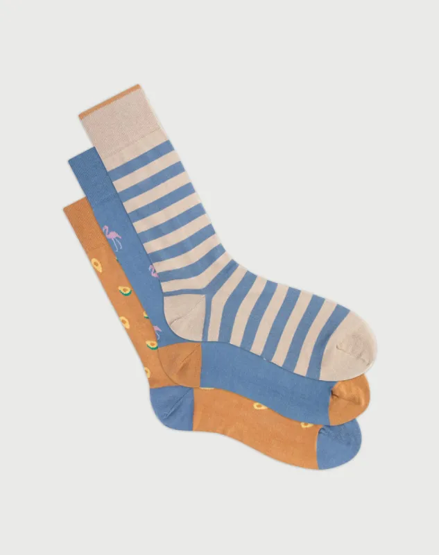 3 pares de medias largas surtido sold by Gef