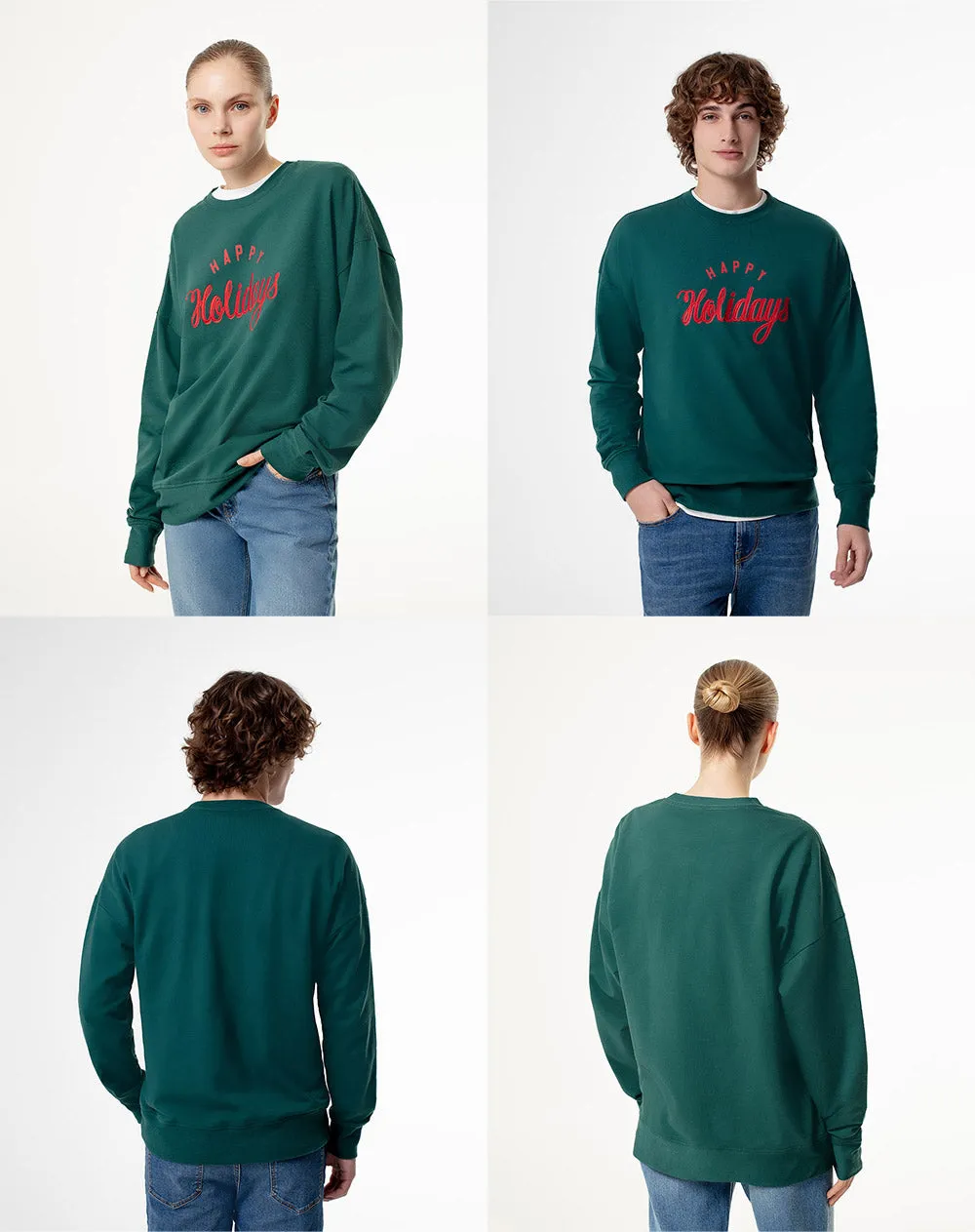 Buzo regular fit verde sold by Gef