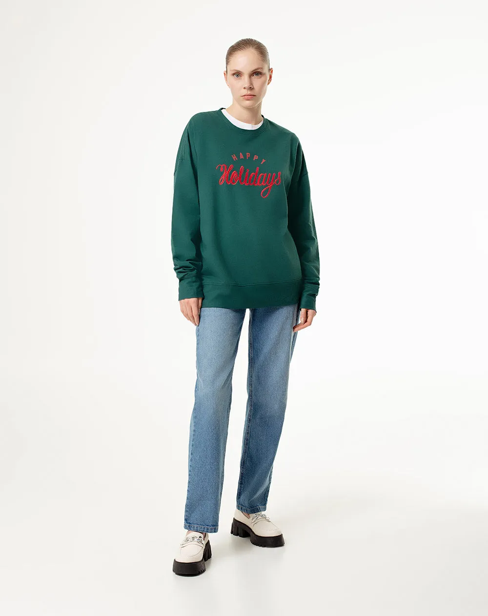 Buzo regular fit verde sold by Gef product image thumbnail 2