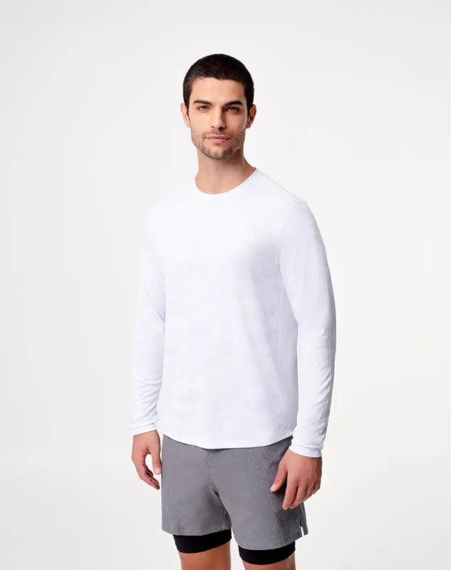 Camibuzo deportivo hombre secado rápido blanco sold by Gef