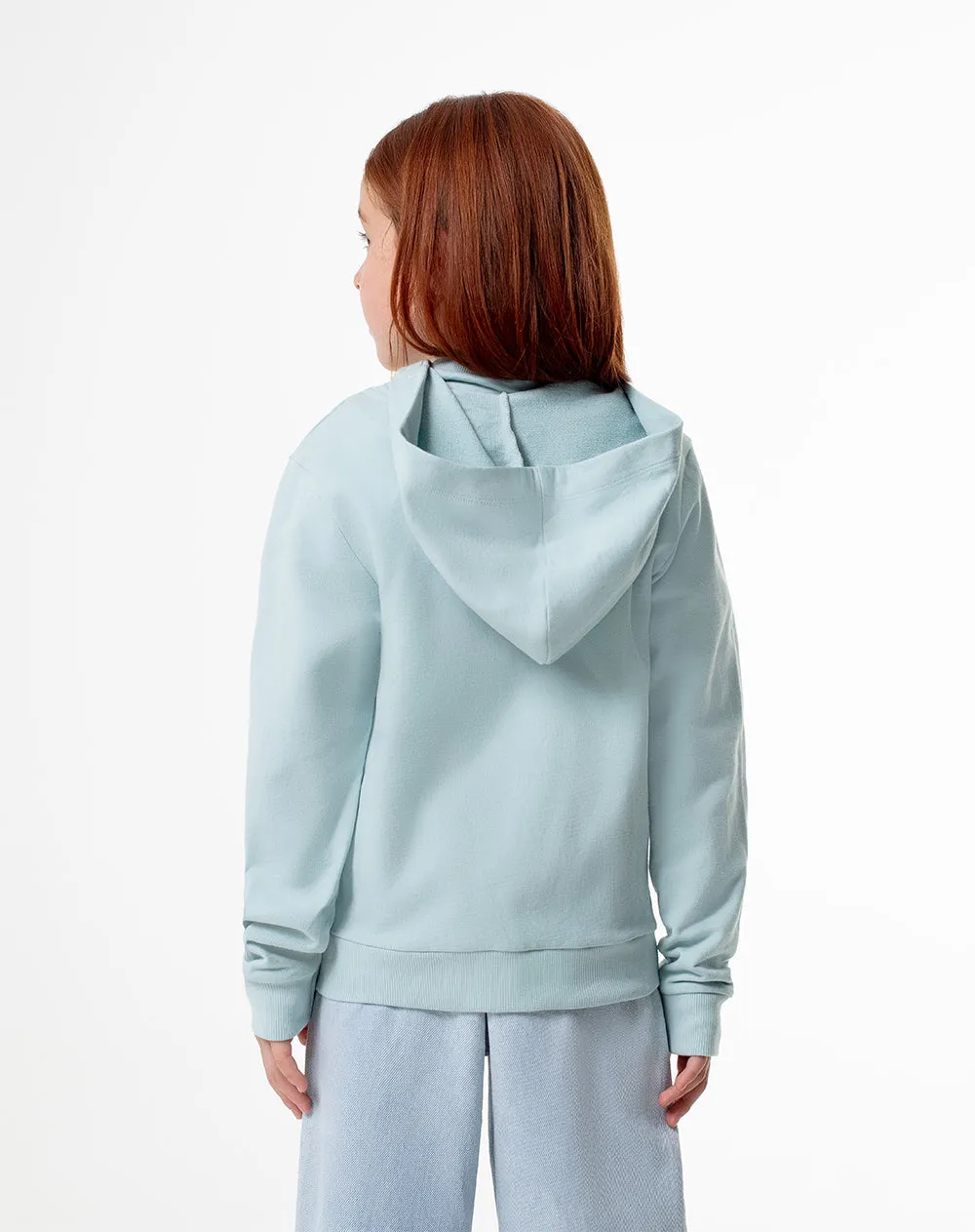 Chaqueta regular fit con capucha azul sold by Gef product image thumbnail 2