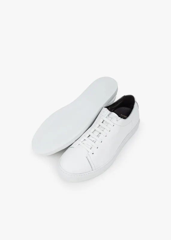 Leather sneakers made by Slowear
