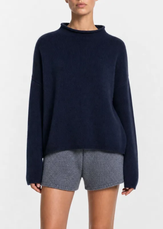 'Sandy' Loose Cashmere Sweater made by Lisa Yang