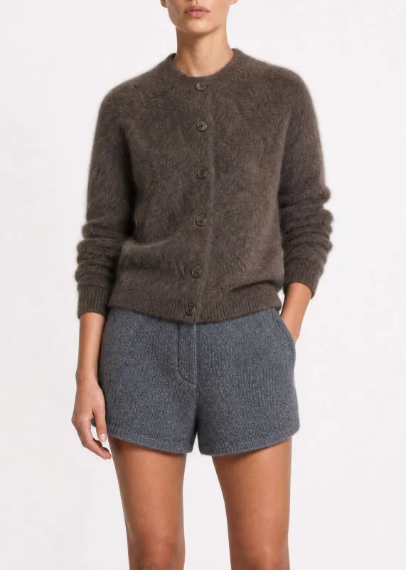 'Azalea' ultra-soft cashmere cardigan made by Lisa Yang
