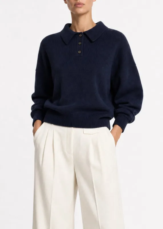 'Etta' Loose Cashmere Sweater made by Lisa Yang
