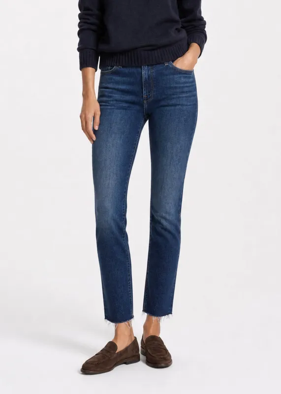 'The Mid Rise Dazzler Ankle' Cropped Jeans made by MOTHER