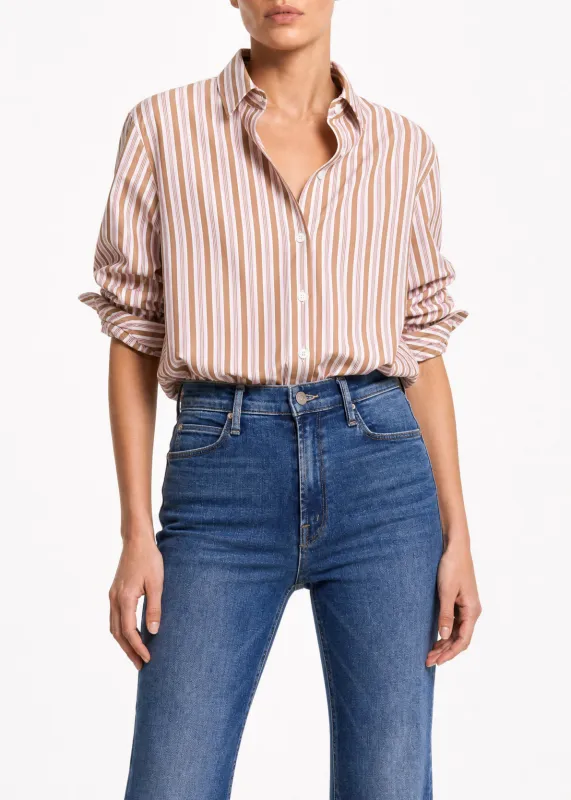 Striped Cotton Blouse made by Dantendorfer