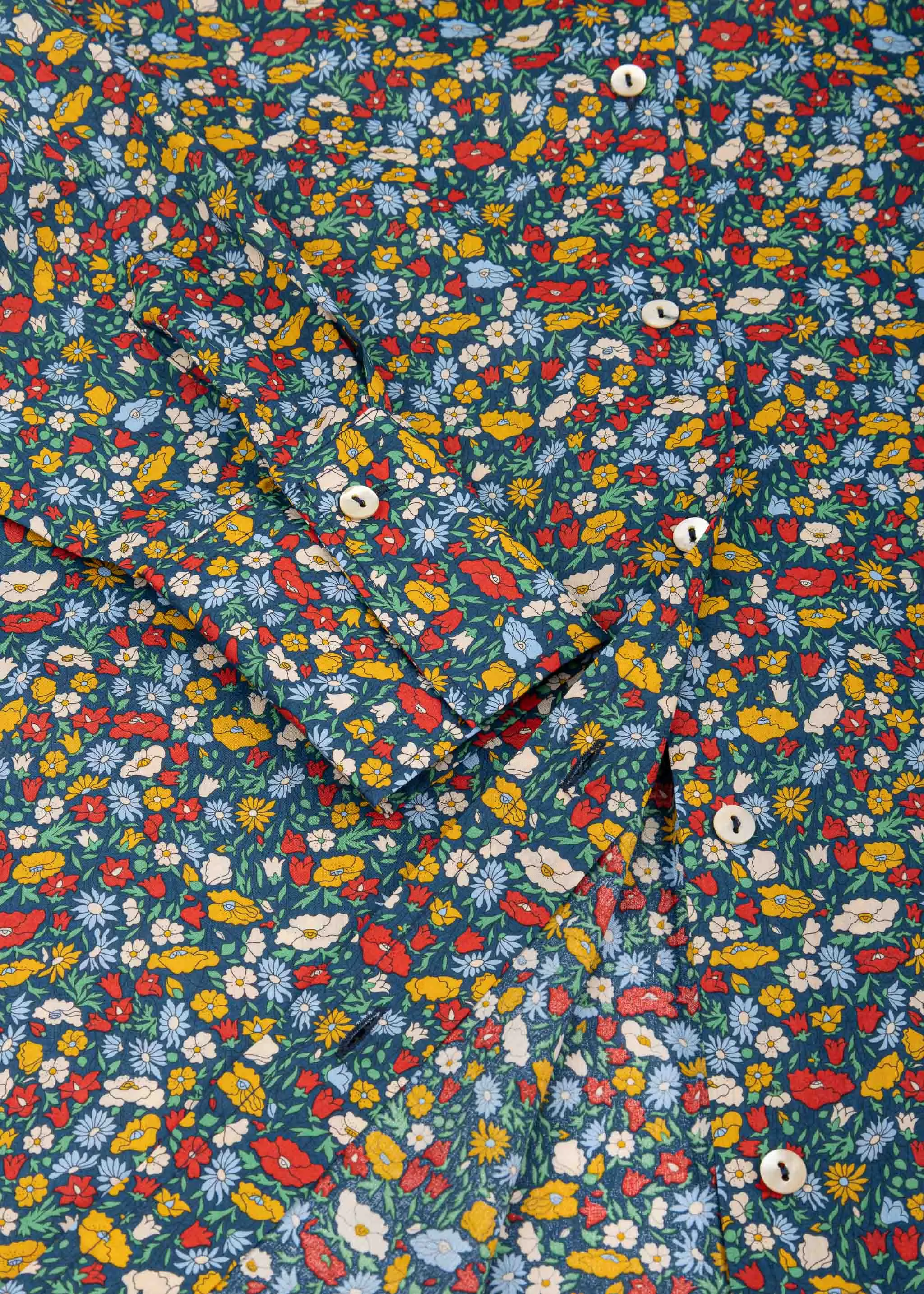 Floral cotton blouse sold by Dantendorfer product image thumbnail 4