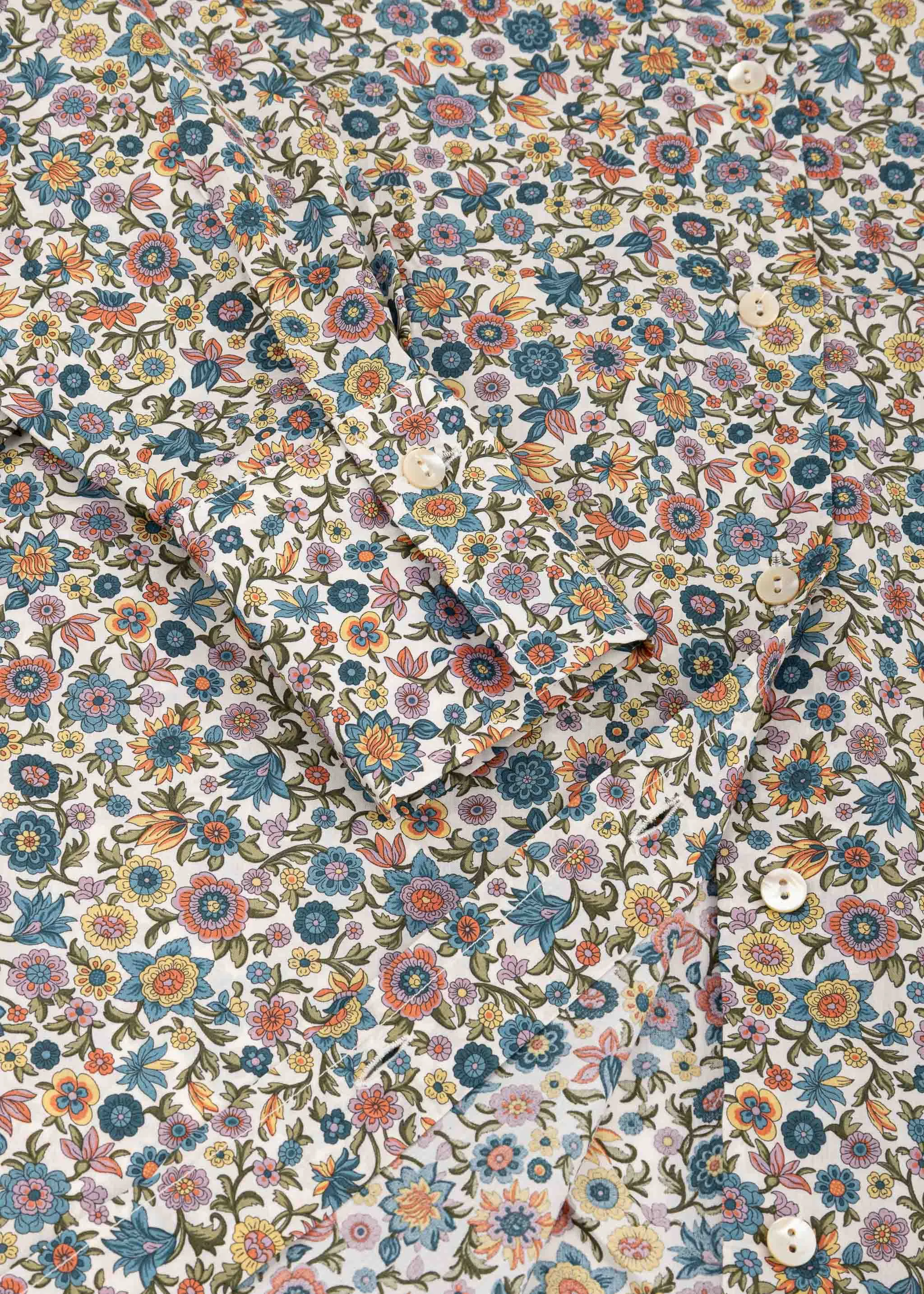 Floral cotton blouse sold by Dantendorfer product image thumbnail 4