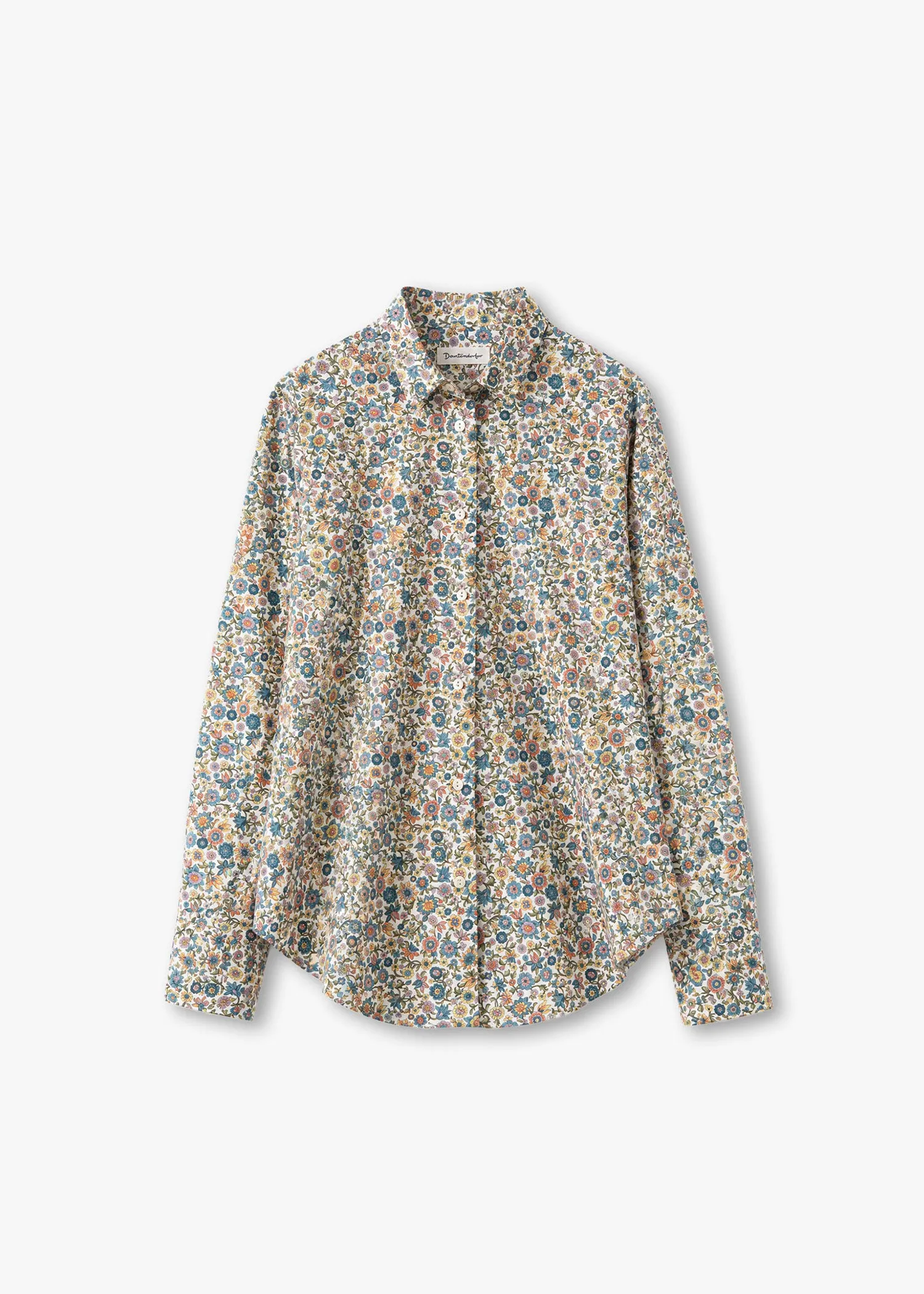 Floral cotton blouse sold by Dantendorfer product image thumbnail 3