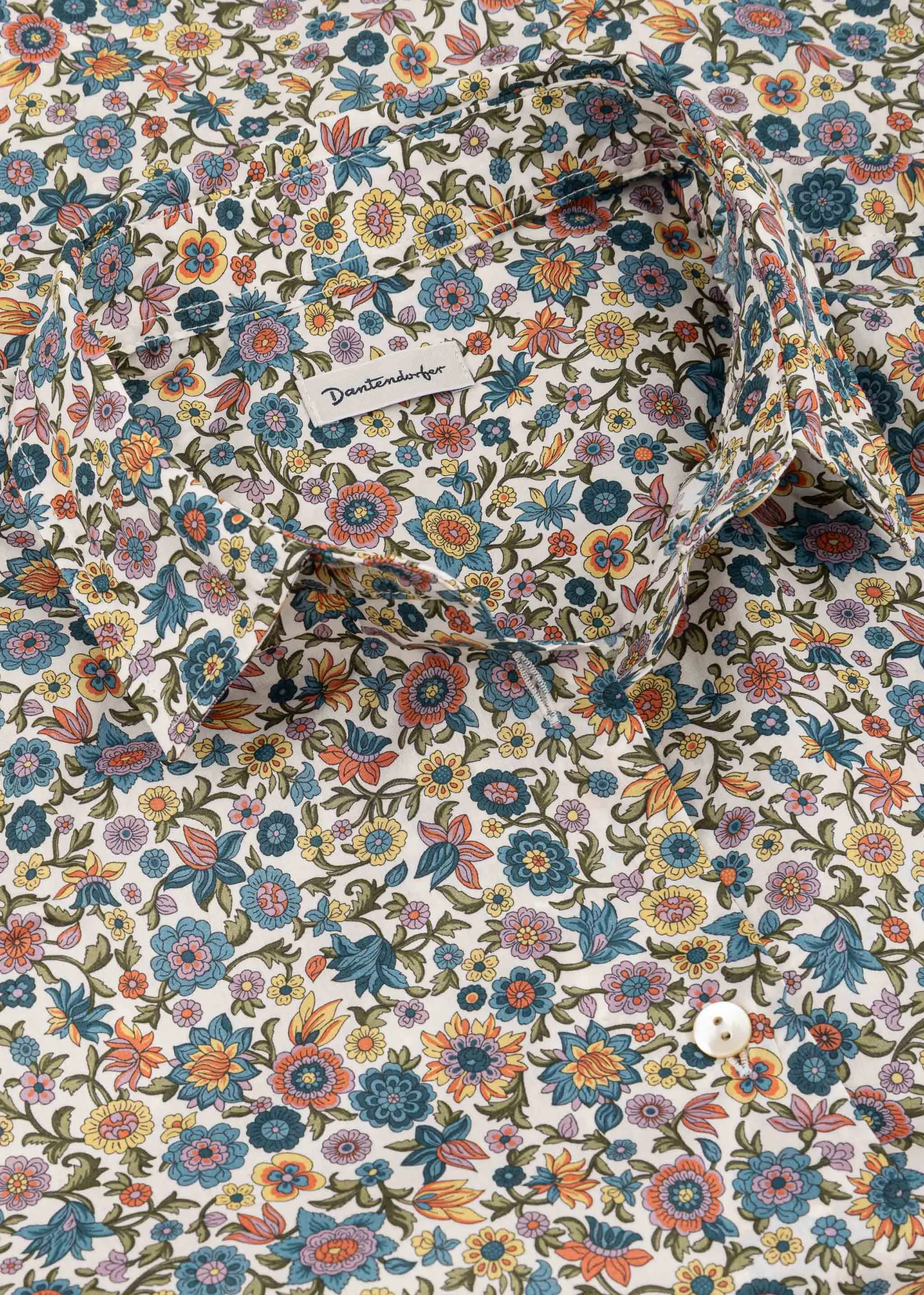 Floral cotton blouse sold by Dantendorfer product image thumbnail 2
