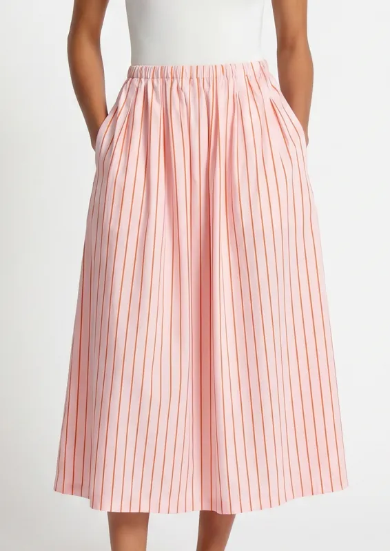 Striped Maxi Skirt made by ODEEH