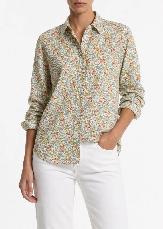Floral Cotton Blouse made by Dantendorfer