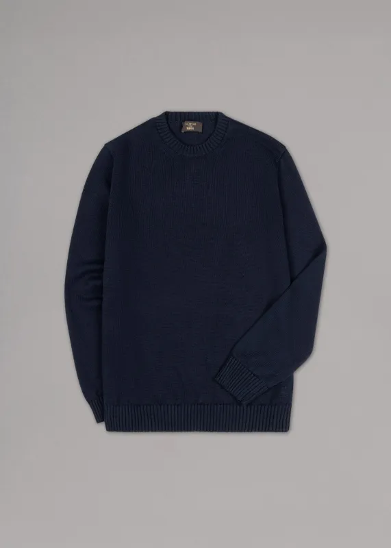 Slim-fit knit sweater made by Zanone