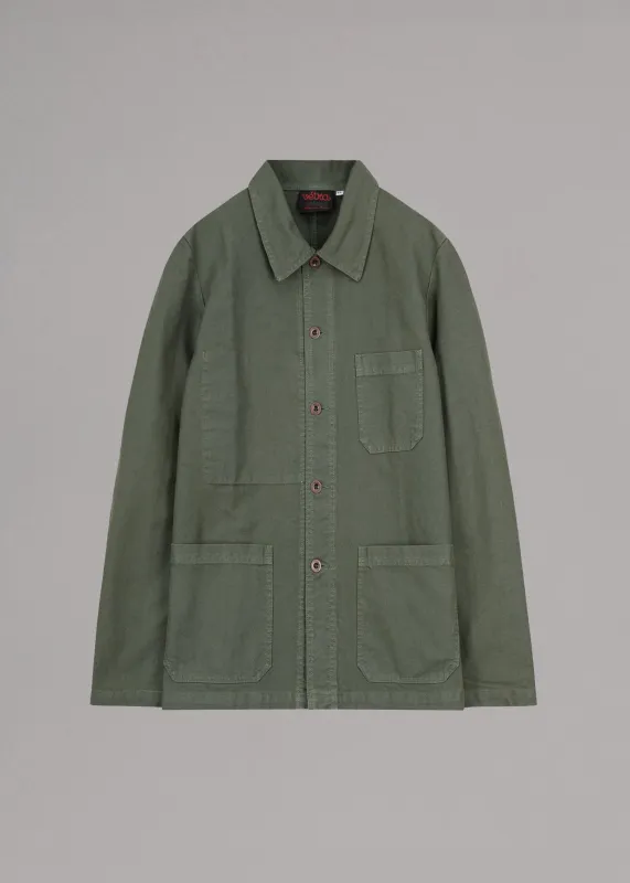 'Weaved Workwear' Cotton Jacket made by VETRA