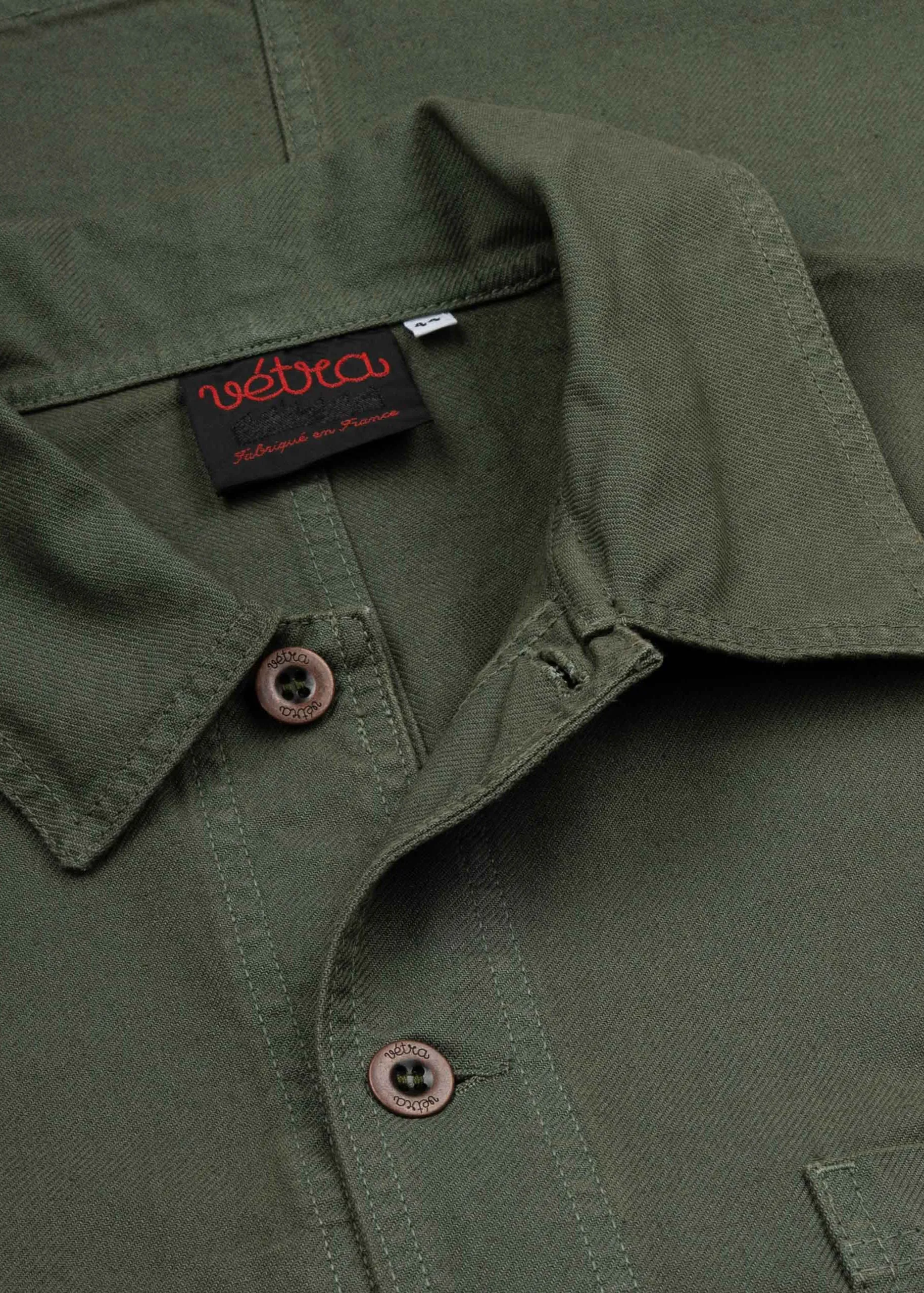 'Weaved Workwear' Cotton Jacket sold by Dantendorfer product image thumbnail 2