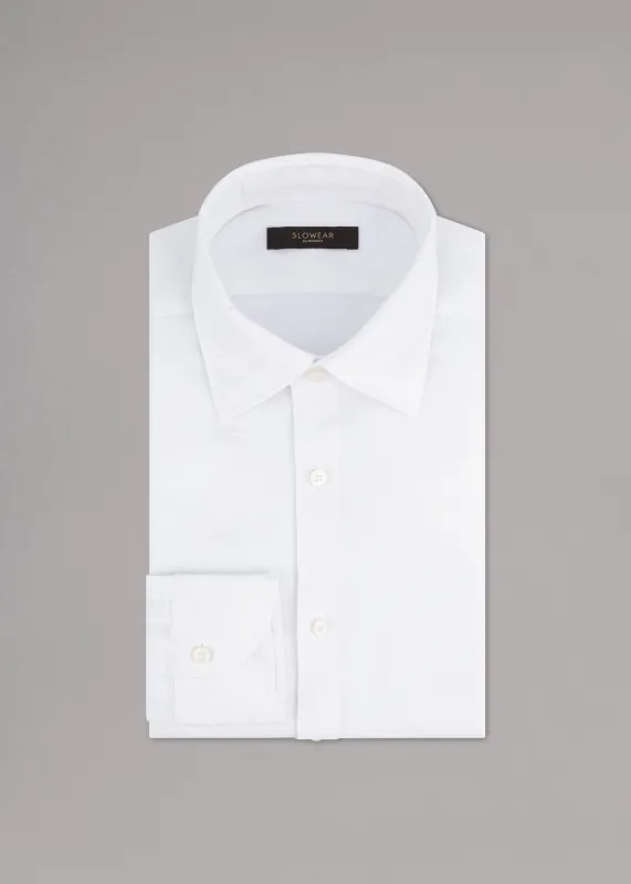 Regular-Fit Linen Shirt made by Glanshirt