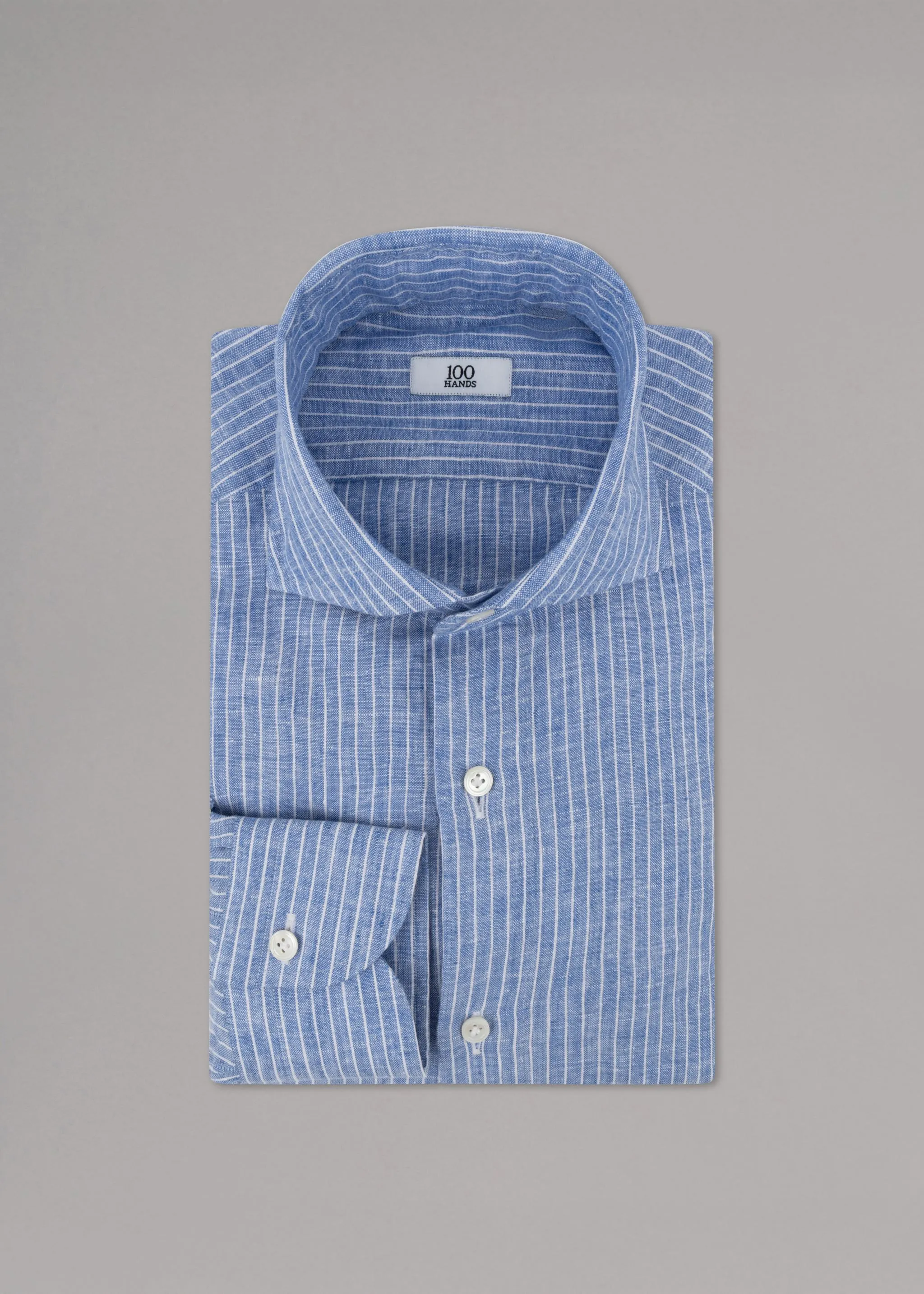 Striped Linen Shirt sold by Dantendorfer