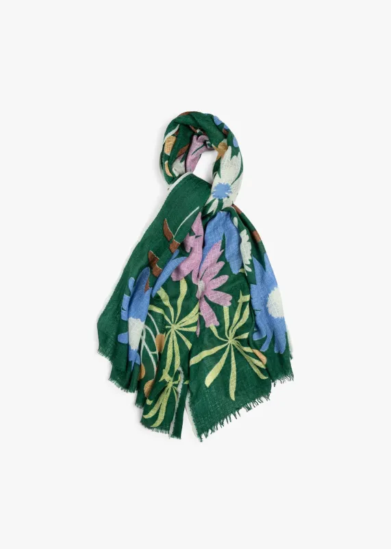 Patterned scarf made by Dantendorfer