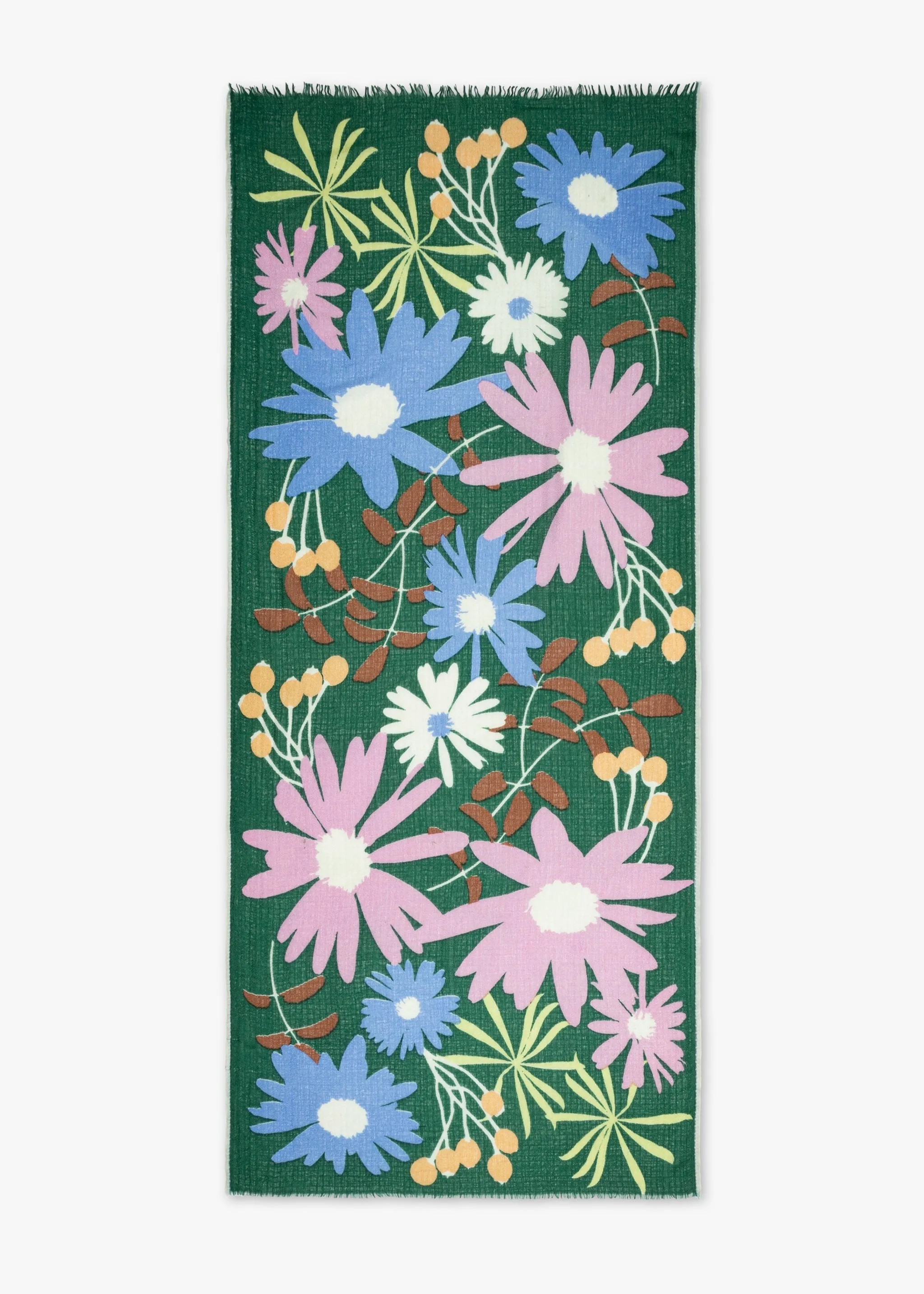 Patterned scarf sold by Dantendorfer product image thumbnail 2