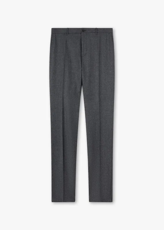 Slim-fit trousers made of virgin wool made by Incotex
